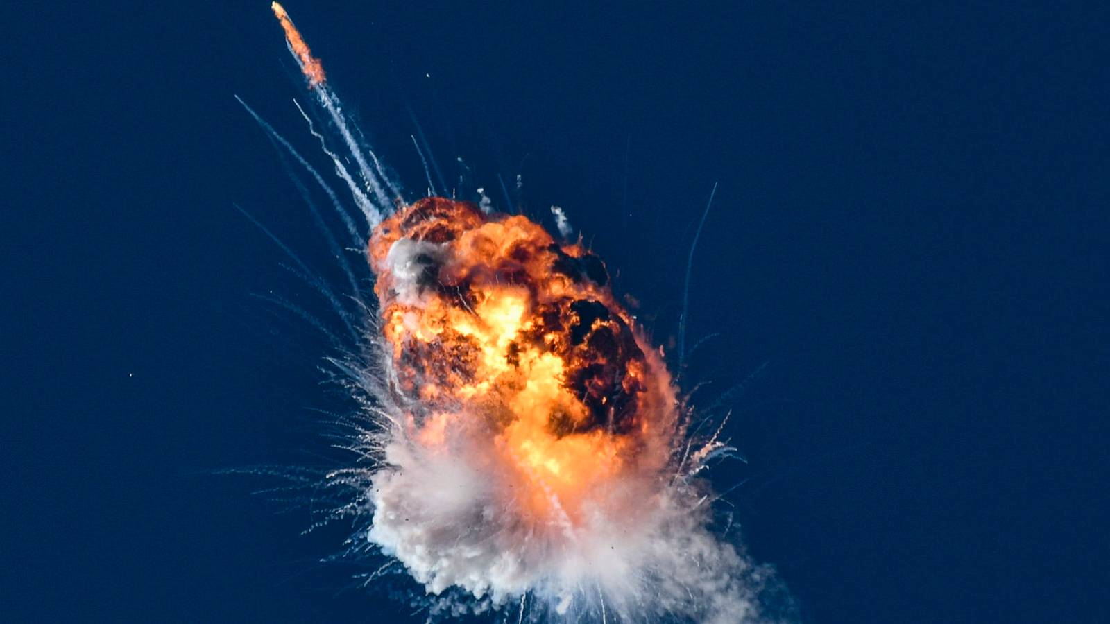 Exploding Rocke Rocket Launched from Vandenberg 'Terminated' in Fiery Explosion over ...