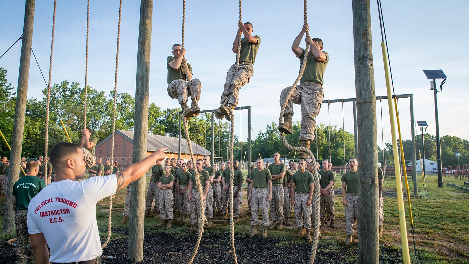 Moveable Rope Climing Obstacle Workout of the Week: Pull-up, Rope Climb, Obstacle Course