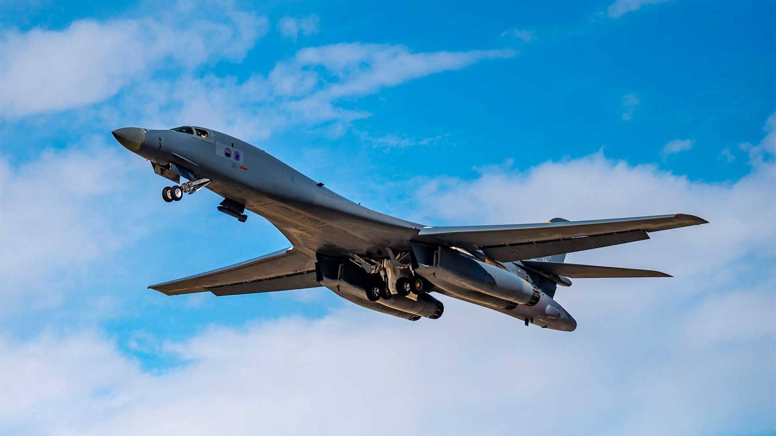 2 People Injured After B-1 Bomber Catches Fire During Maintenance