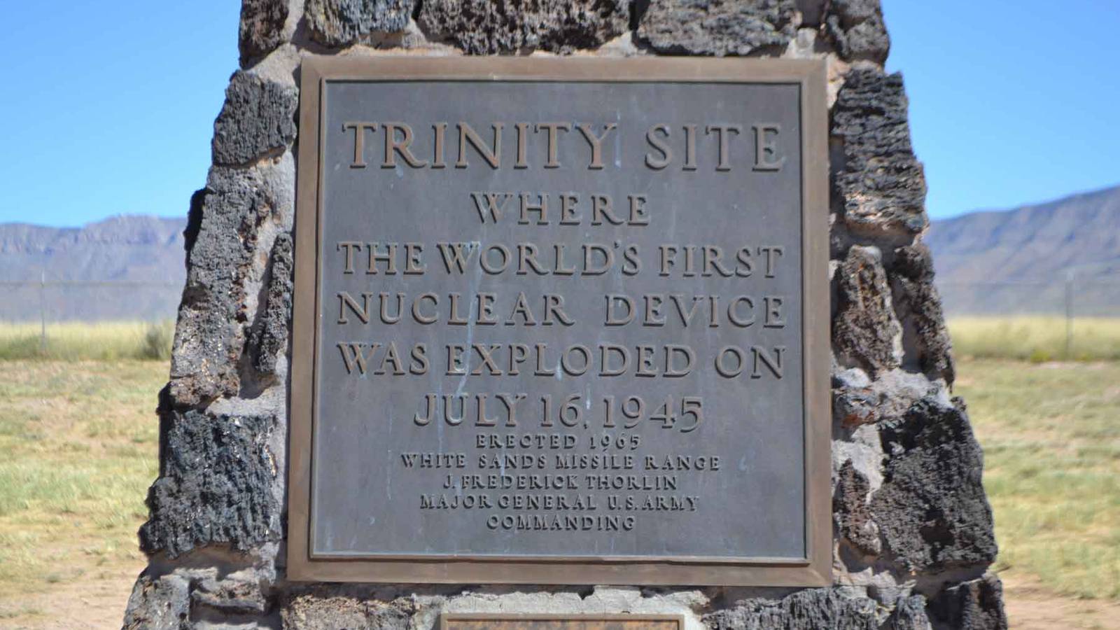 The Trinity Test Site Is Open One More Time This Year. You Might Not ...
