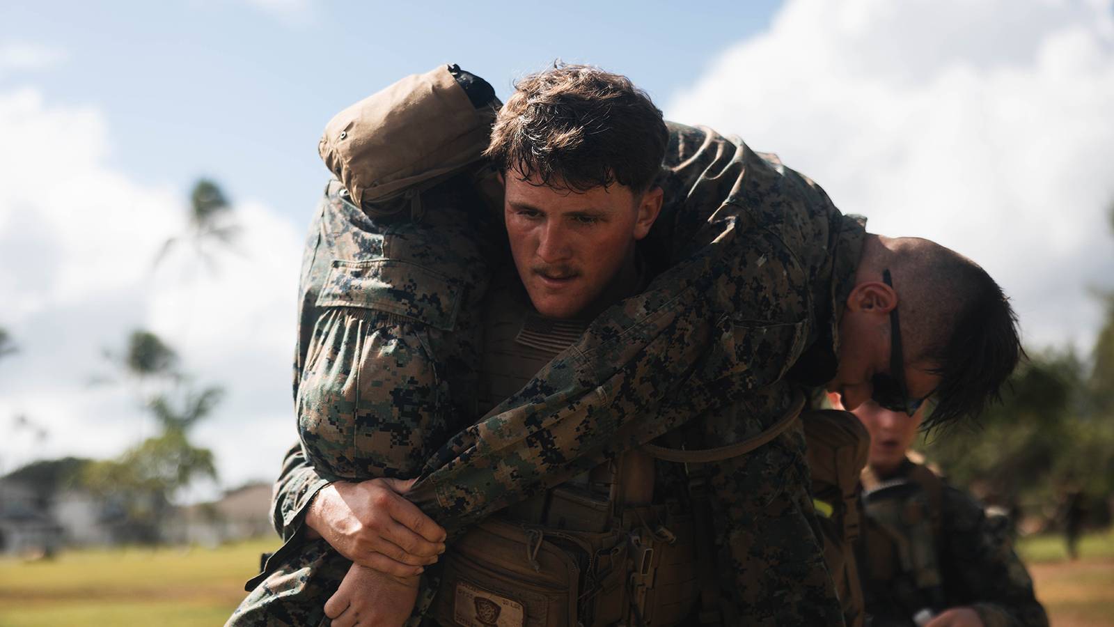 This Full-Body Military Fitness Workout Requires a Buddy