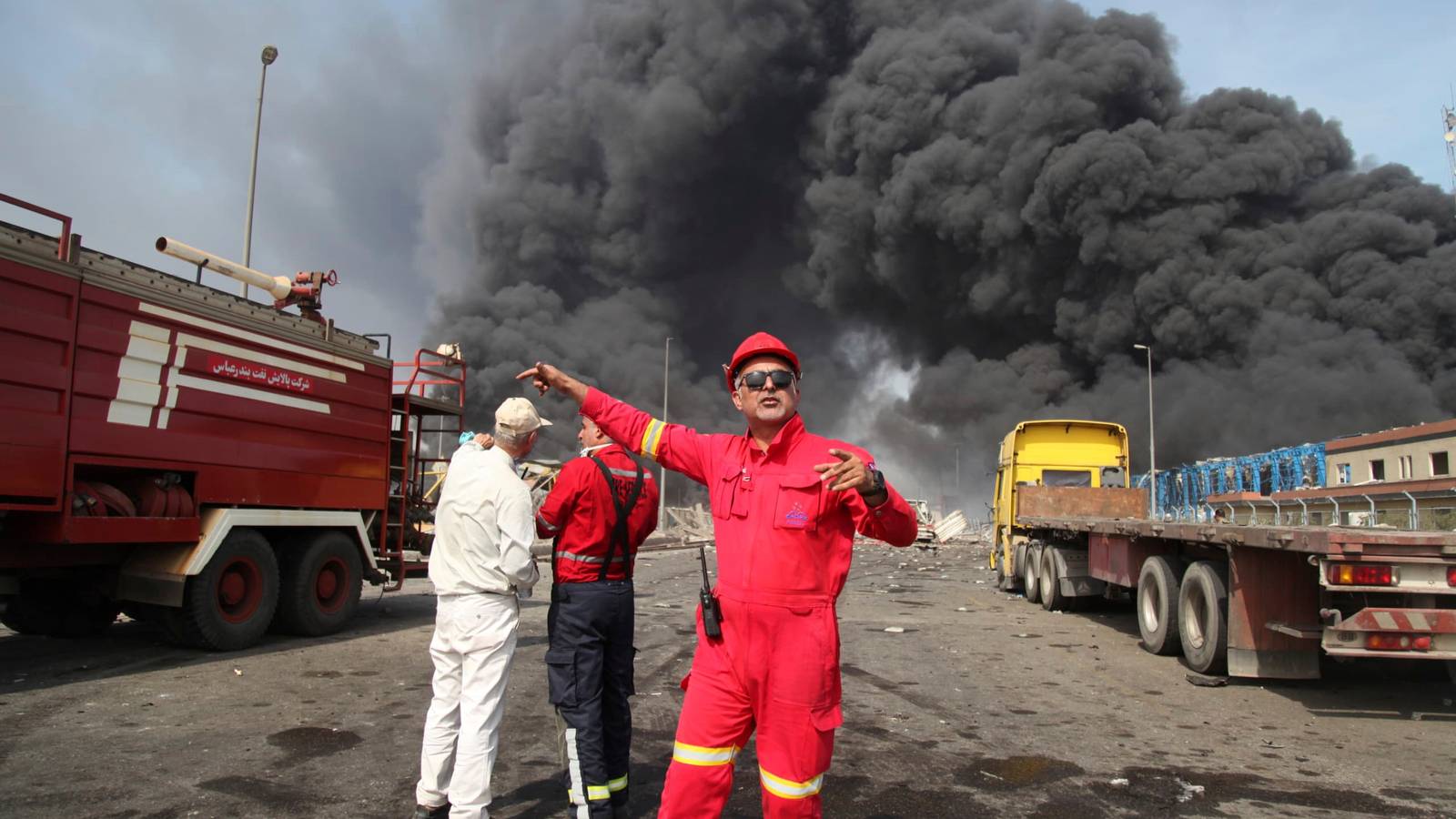 A Massive Explosion at an Iranian Port Linked to Missile Fuel Shipment ...