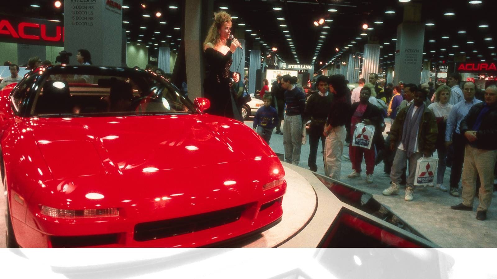 The Honda NSX's Noisy Debut: How It Stole the Show from Ford