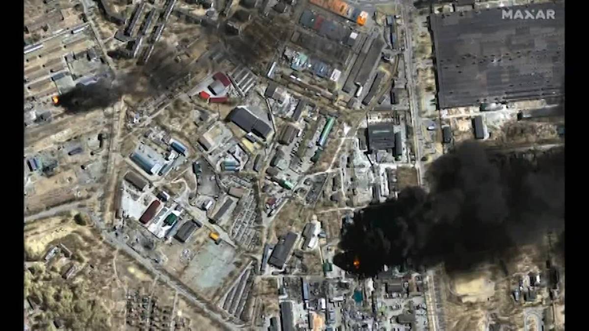 Satellite Pictures Show Extent of Ukraine Destruction