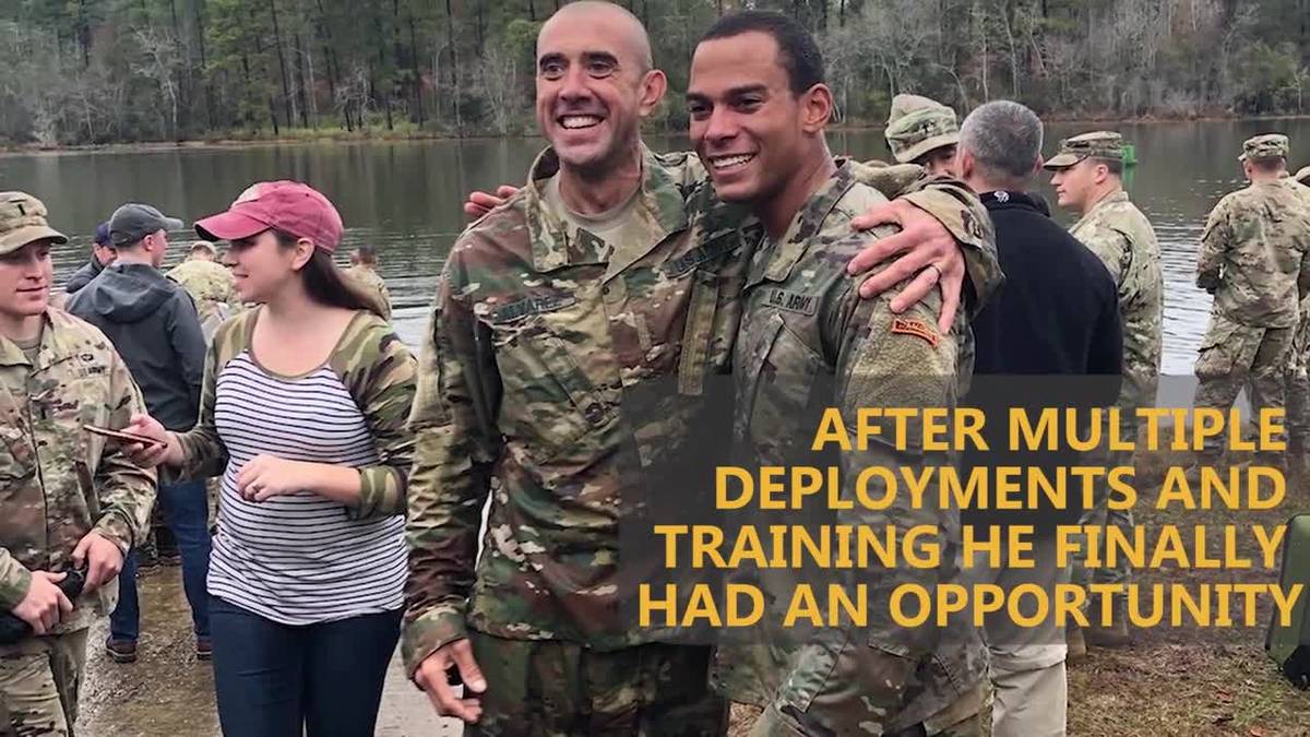 Special Forces Soldier Graduates Ranger School at 42