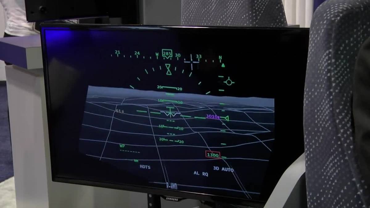 Sea-Air-Space: Elbit Systems Helmet Display