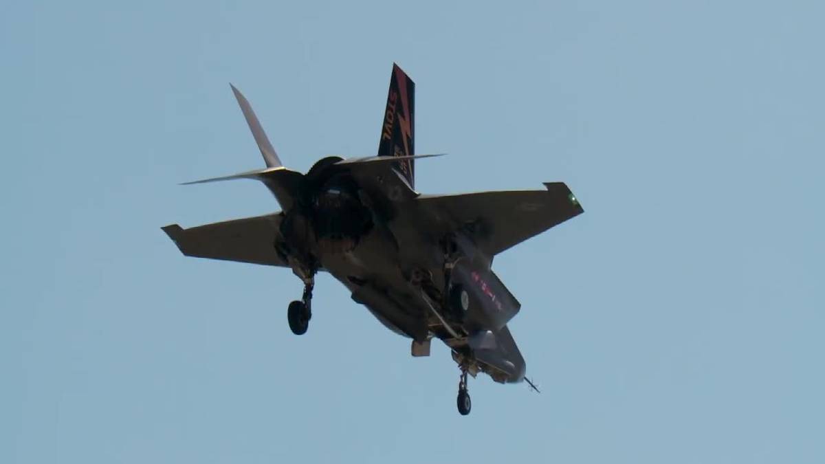 First F-35B Vertical Takeoff Test