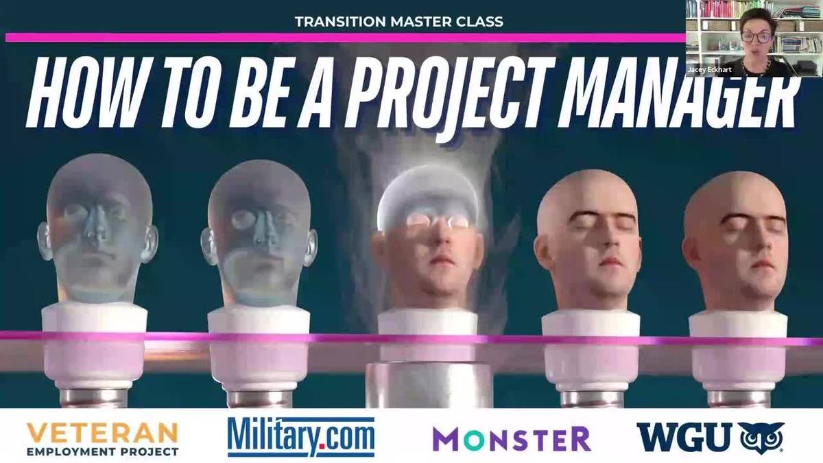 Master Class: How to Become a Project Manager in Defense, Government ...