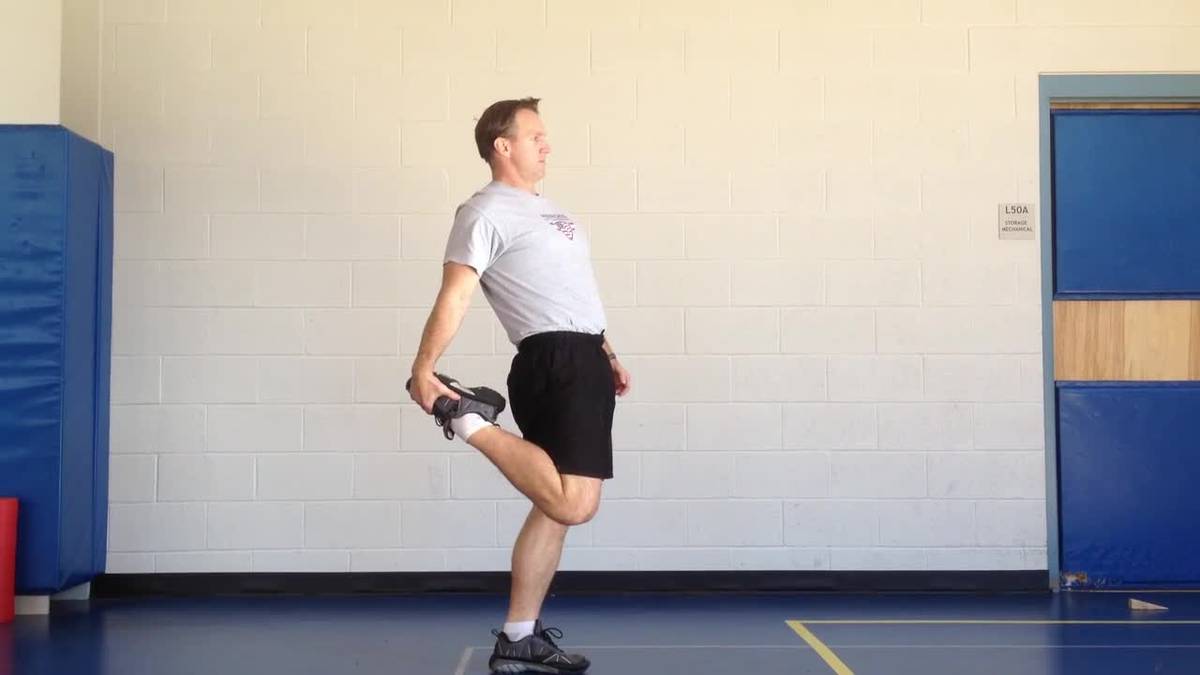 Light Thigh Stretch