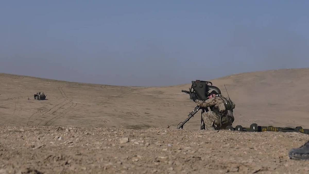 German MILAN Anti-Tank Missile