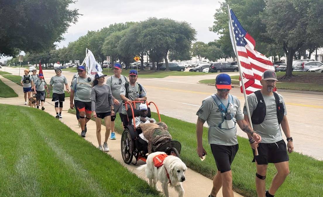 Veterans Hike 100 Miles in 5 Days to Support PTSD Recovery Veterans Hike 100 Miles in 5 Days to Support PTSD Recovery