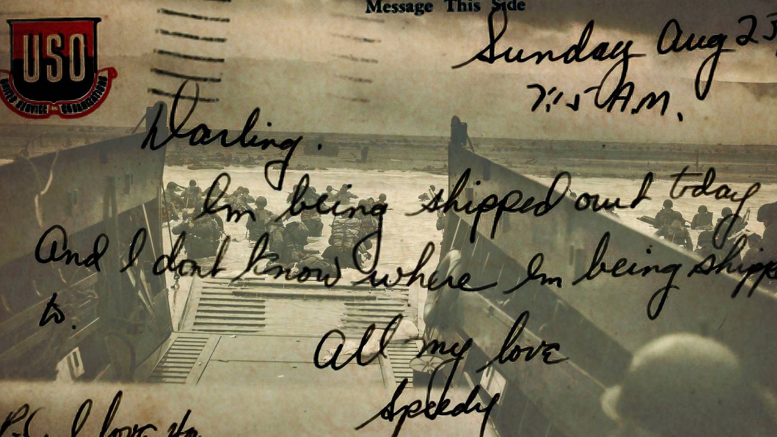 WWII Love Letters Left at USO Spark Search for D-Day Soldier’s Family WWII Love Letters Left at USO Spark Search for D-Day Soldier’s Family