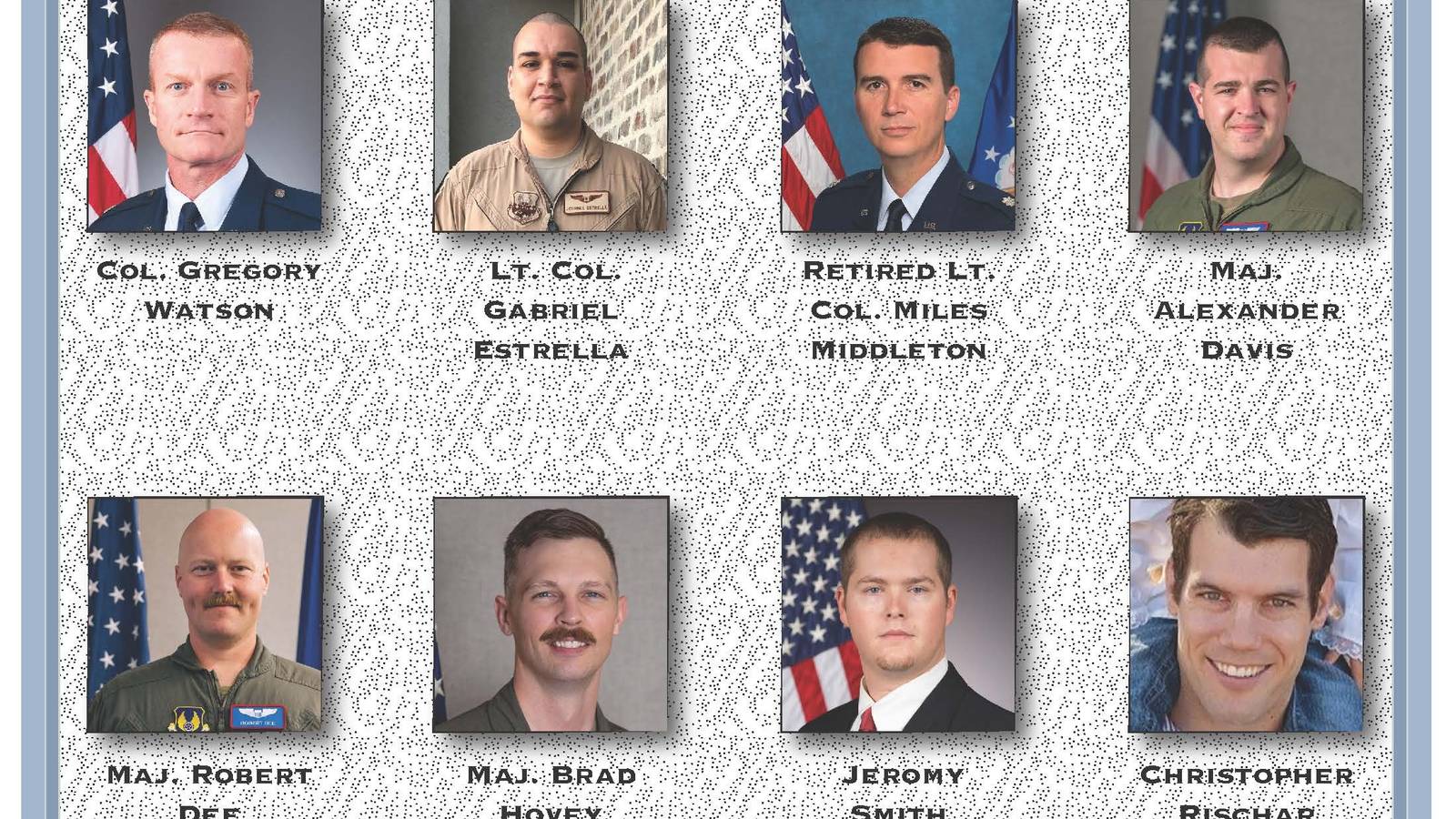 All Eight Victims of B-52 Bomber Crash at Edwards Air Base Identified All Eight Victims of B-52 Bomber Crash at Edwards Air Base Identified