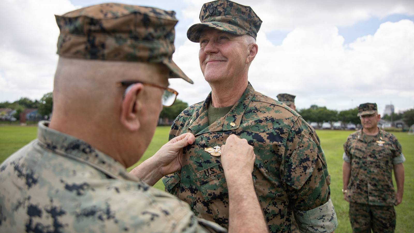 US Navy Dentist, 67, Becomes Oldest Fleet Marine Forces Pin Recipient US Navy Dentist, 67, Becomes Oldest Fleet Marine Forces Pin Recipient
