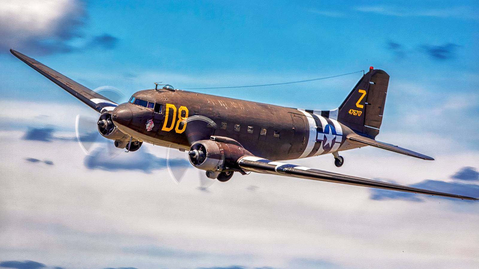 WWII C-47 Skytrain to Reenact D-Day Paratrooper Missions: Rare Living History Flight Experience Returns!