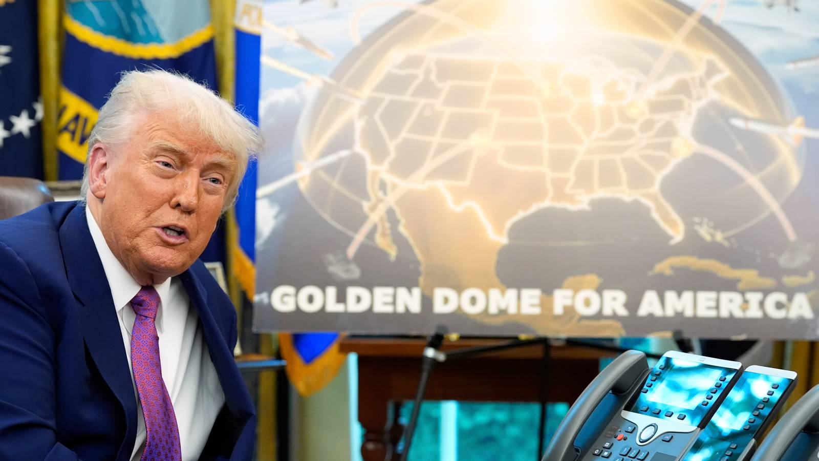 Trump's 'Golden Dome' Defense System: Estimates Vary Between $175B & $1.2T