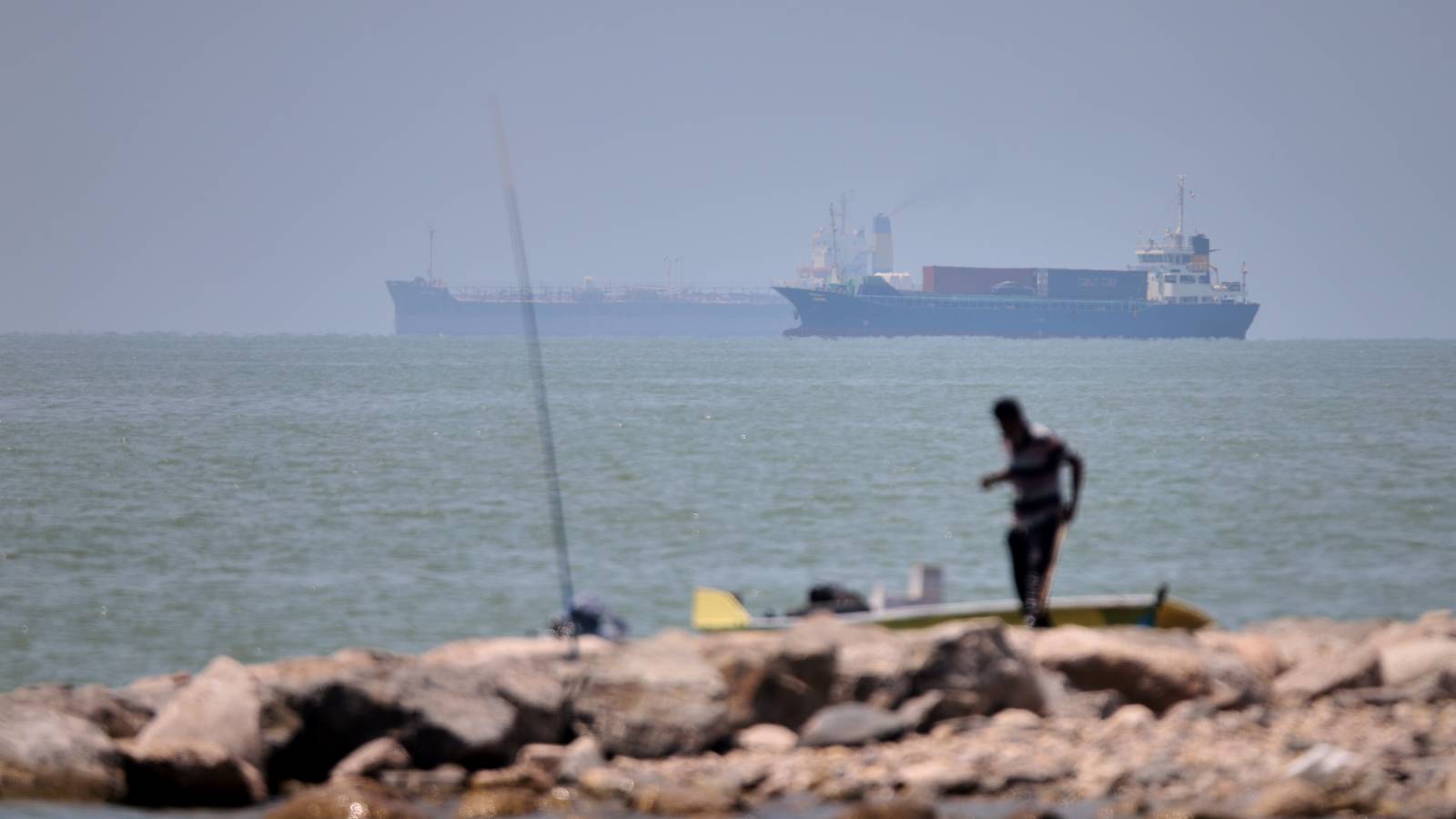 Iranian Drones Attack Bahrain and a Ship is Struck in the Strait After US Airstrikes on Iran Iranian Drones Attack Bahrain and a Ship is Struck in the Strait After US Airstrikes on Iran