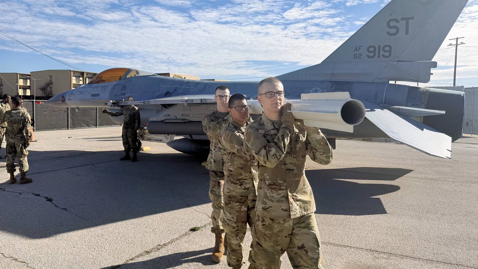 Air Force’s New Basic Military Training for 35,000 Recruits a Year Includes F-16 and C-130s