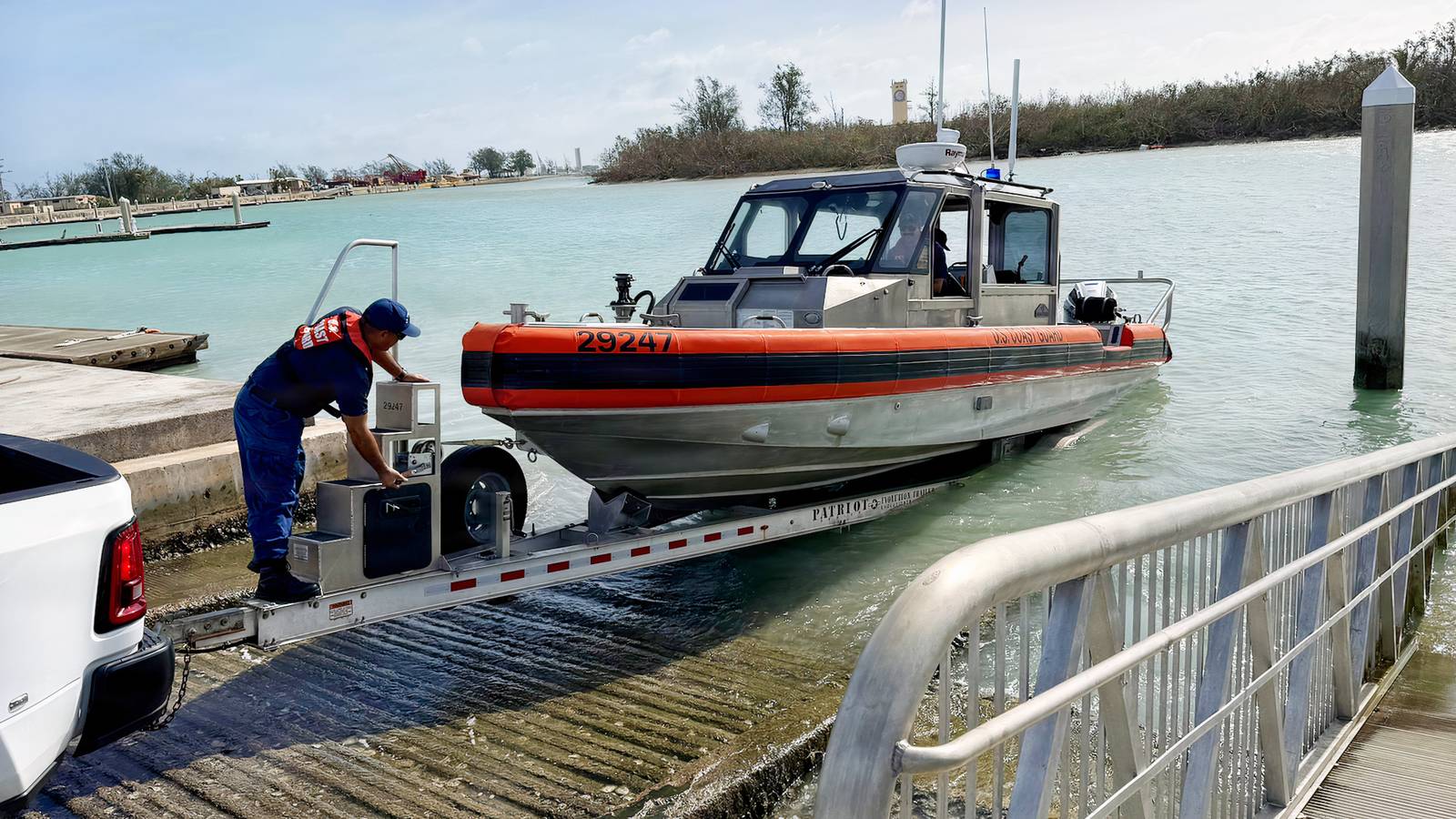 Coast Guard Assessing Ports and Waterways After Super Typhoon Bavi Coast Guard Assessing Ports and Waterways After Super Typhoon Bavi