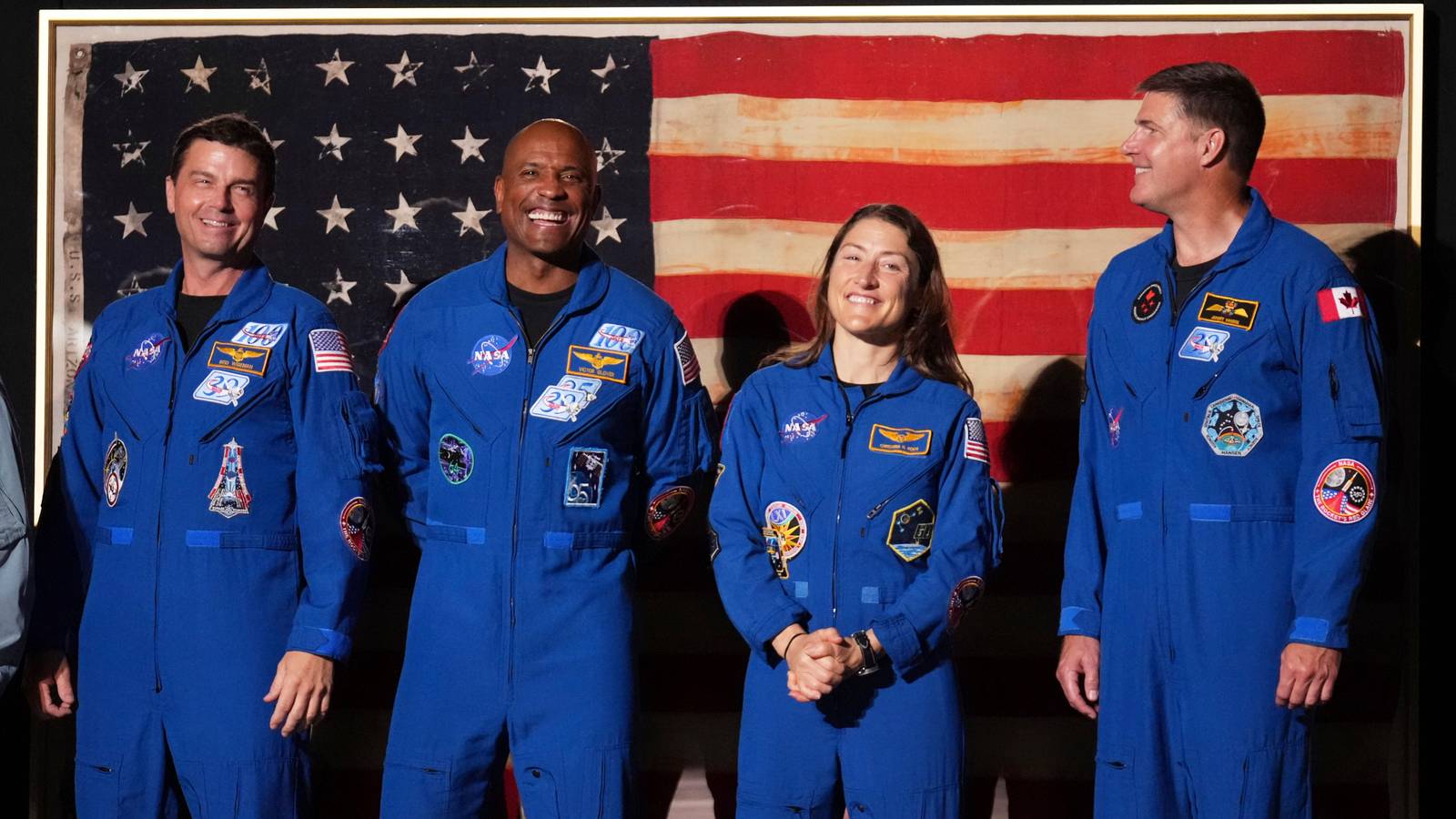 Artemis II Astronauts Reunite with Their Moonship 3 Months After Record-Breaking Flight Artemis II Astronauts Reunite with Their Moonship 3 Months After Record-Breaking Flight