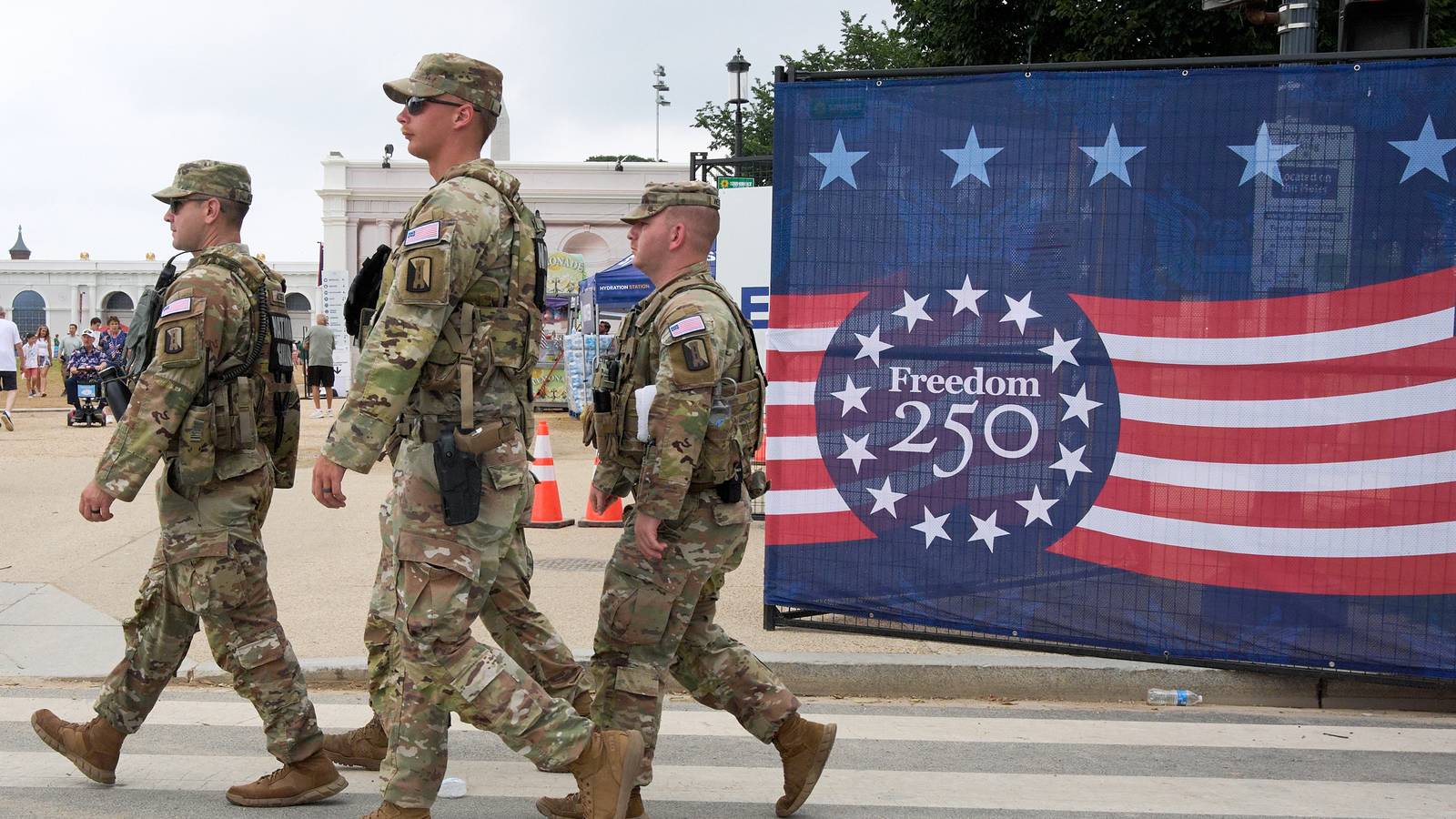 Democratic-Led States Face Backlash over National Guard Deployments in Washington Democratic-Led States Face Backlash over National Guard Deployments in Washington