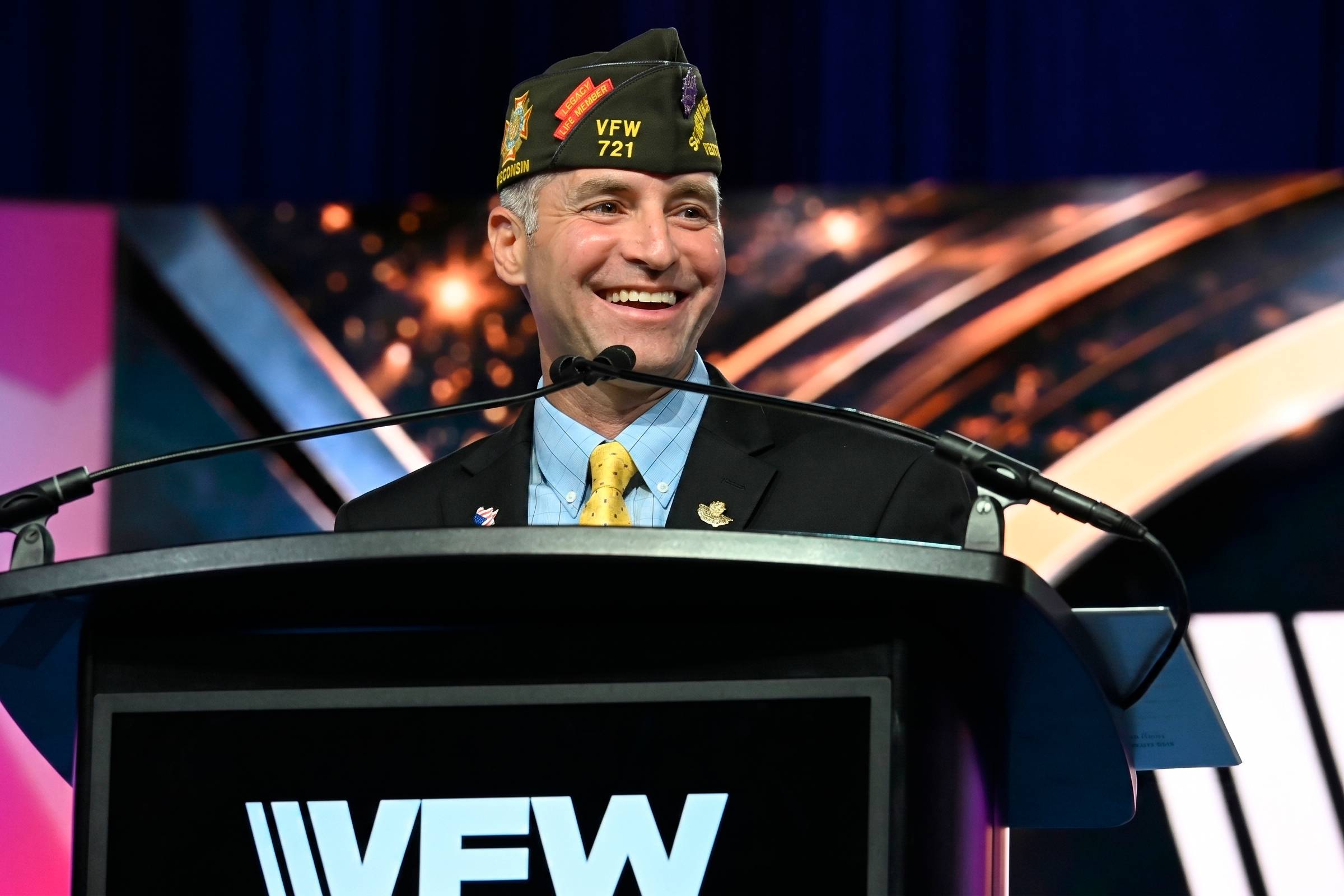 Iraq War Army Veteran Oversees 1 . 3M Veterans as Newest VFW Commander - In - Chief