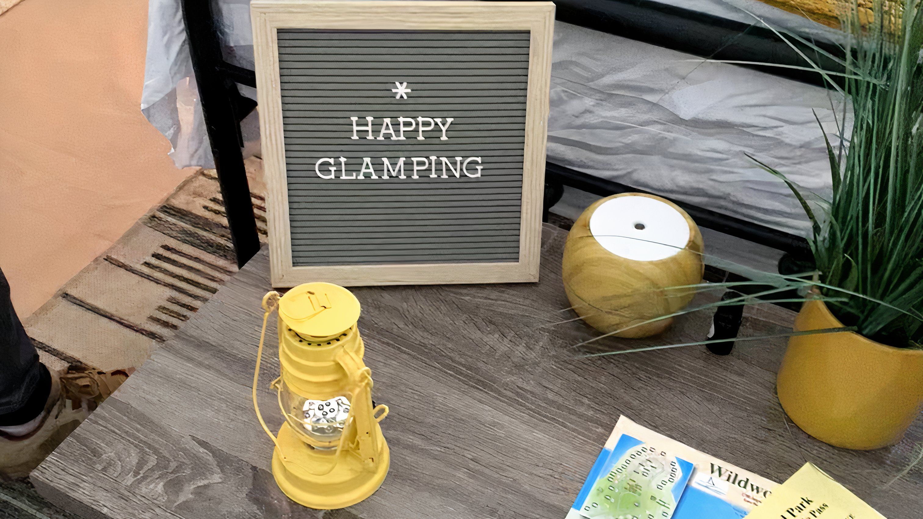 Military Couple's Cozy Glamping Trip Left Them Wondering Where to Go Next