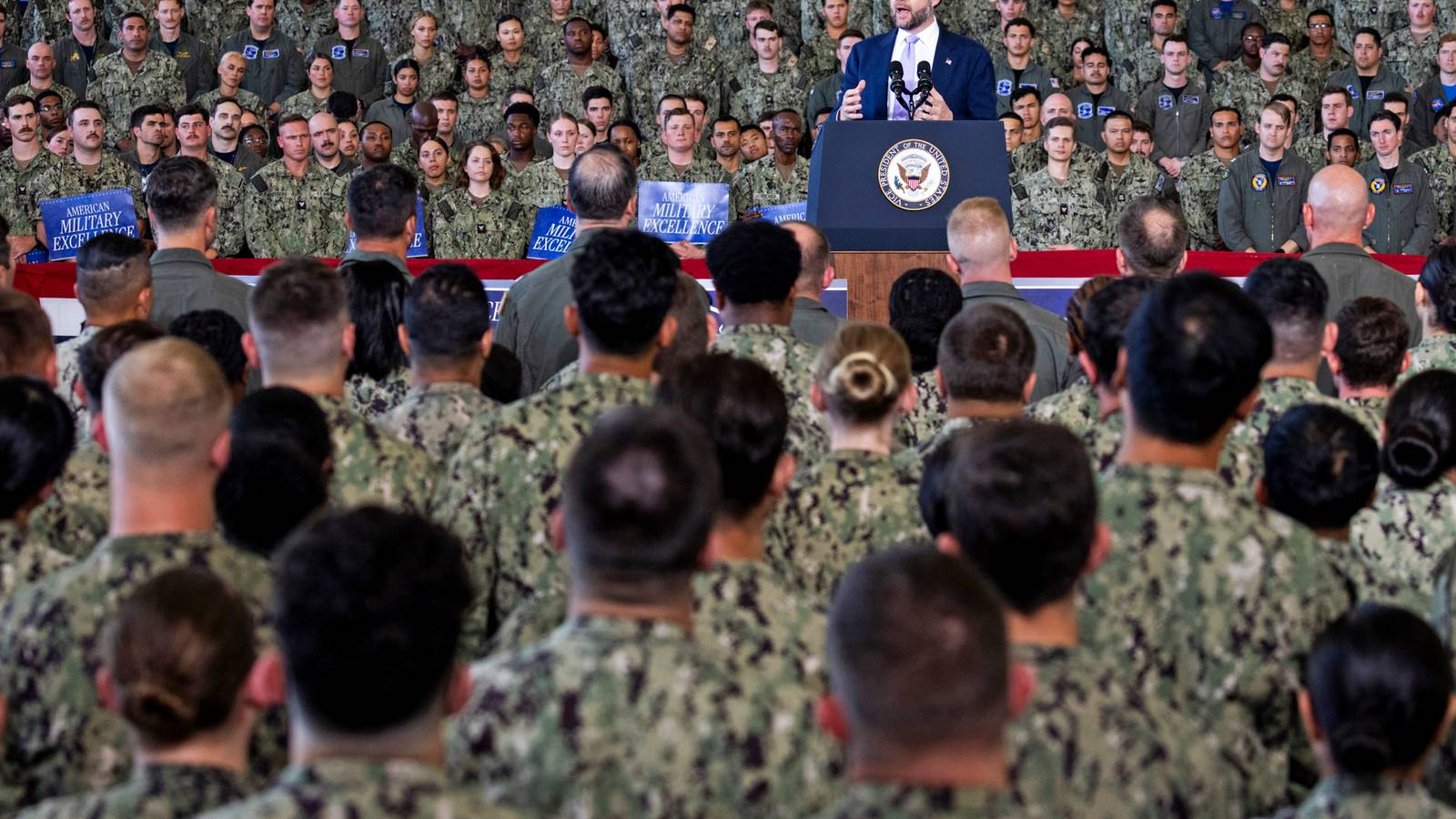 Vance Visits Naval Air Station Oceana, Vows Military Deserves ‘A Defined Mission’ Vance Visits Naval Air Station Oceana, Vows Military Deserves ‘A Defined Mission’