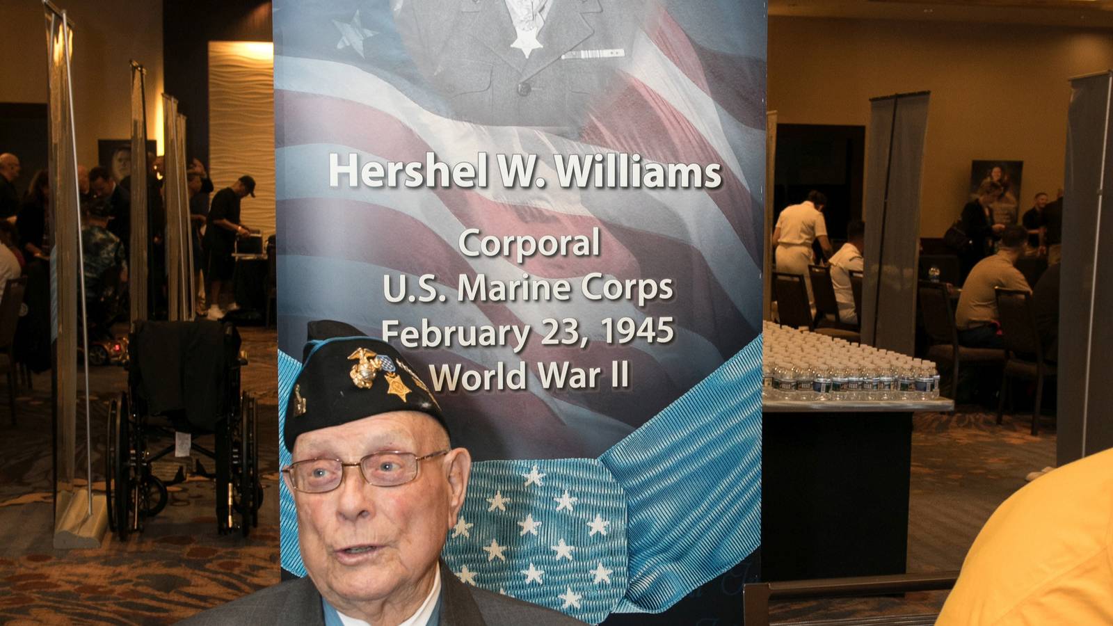 Marine Hero, Congressional Medal of Honor Recipient Hershel 'Woody' Williams Spurs New Monument on National Mall