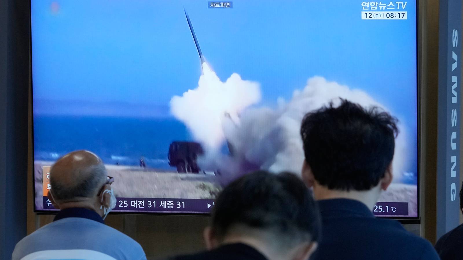 Image for North Korea Launches Another Missile Toward Sea Ahead of US-South Korean Military Drills