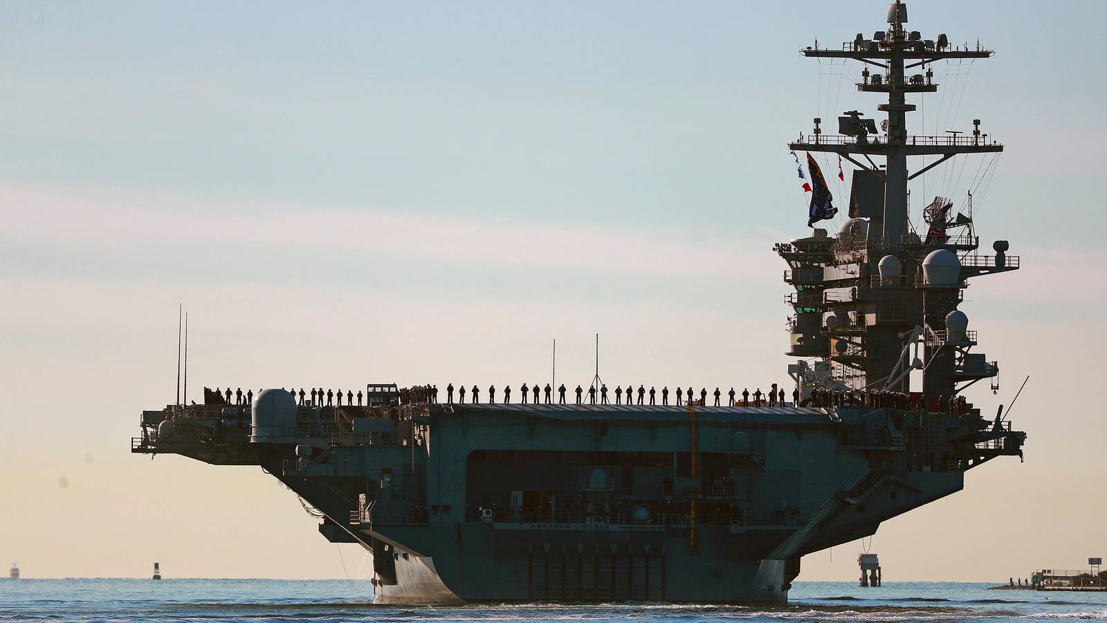 Top US Commander Visits Aircraft Carrier, Gaza Talks in Egypt and Other Mideast News