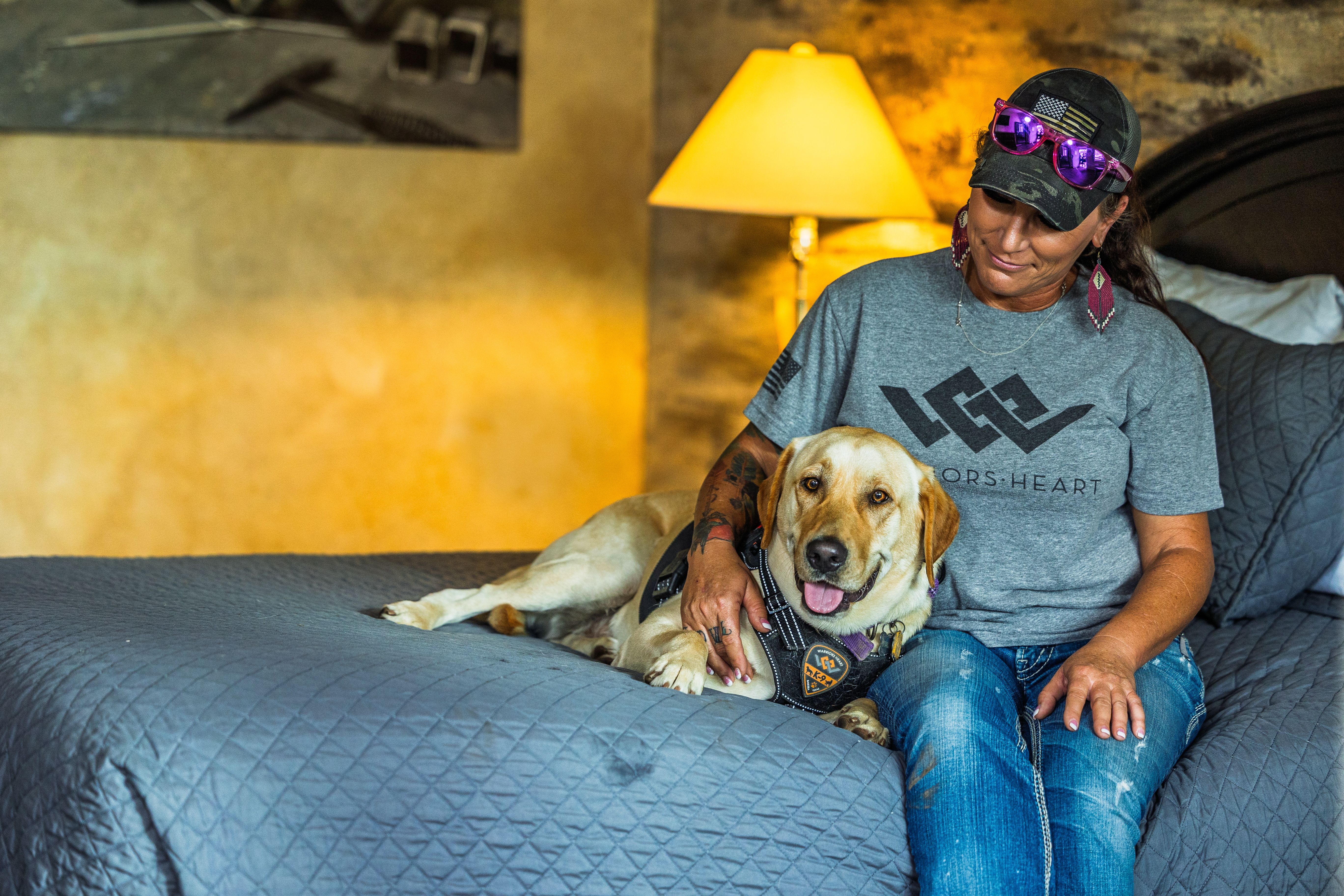 Rescue Dogs Help Veterans and First Responders Heal
