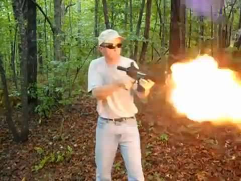 AR-15 Pistol Explosive Quick Fire