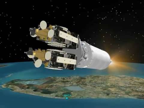 A2100 Satellite Dual Launch Concept