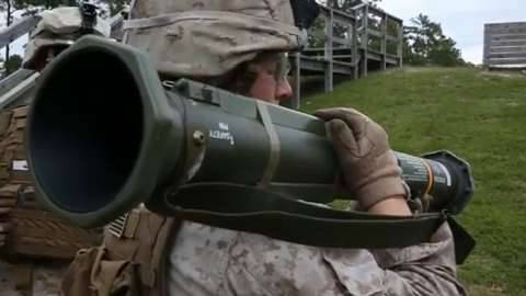 Marines Fire Rockets during Live-Fire Exercise