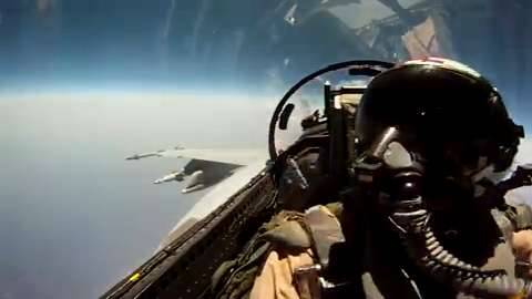 Epic Fighter Pilot Snickers Pass!