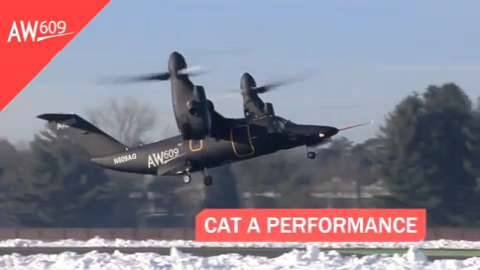AW609 TiltRotor VTOL in Action