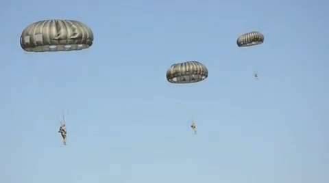 Special Forces Static Line Jump Training