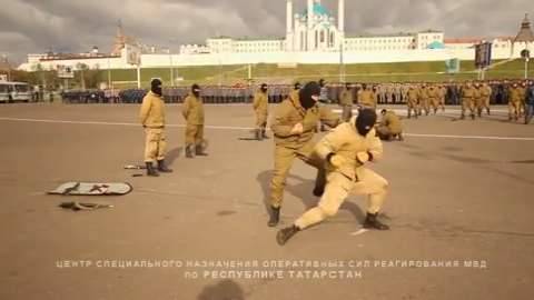 Russian Military Training Routine Russian SPETSNAZ Training & Demo