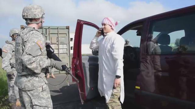 Army Traffic Control Point Exercise