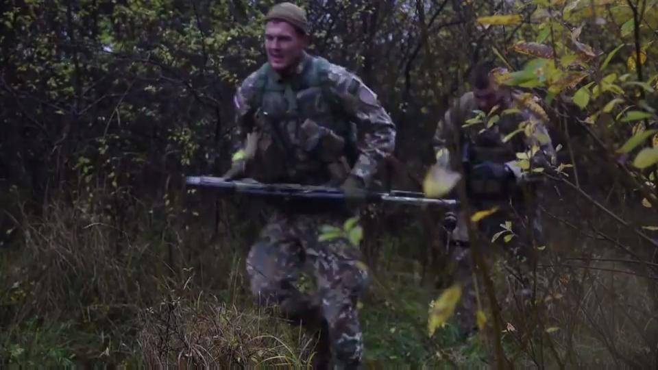 Sniper Squad Competition Rough Terrain Run