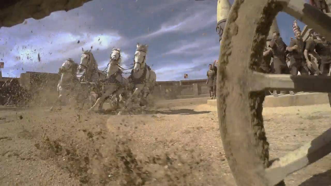'Ben-Hur' - Filming the Chariot Race