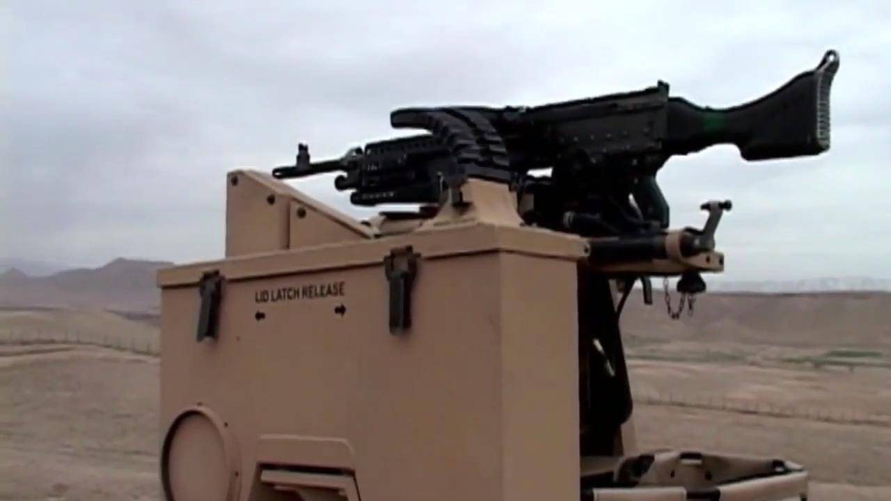 CROWS Machine Gun