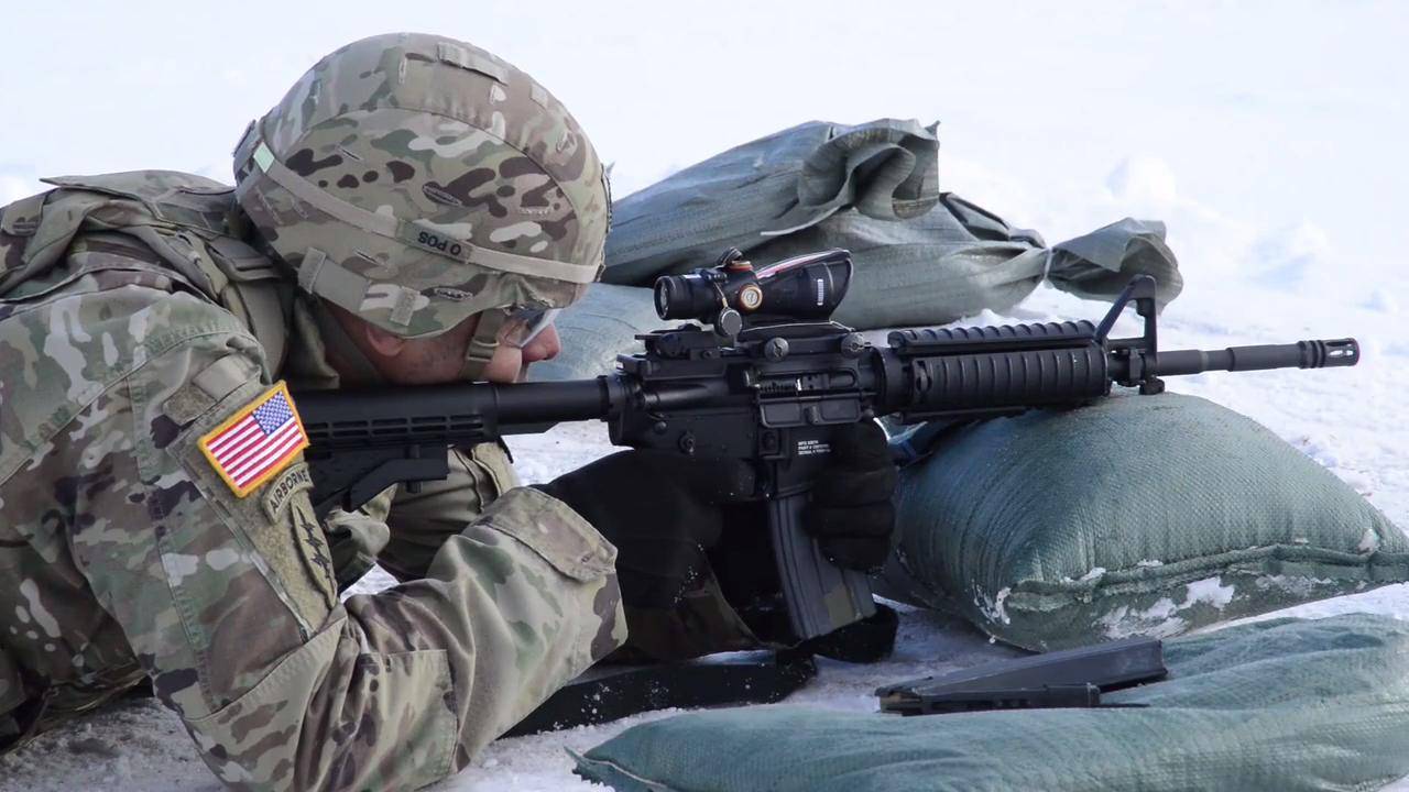 M4A1 Rifle Training in Germany
