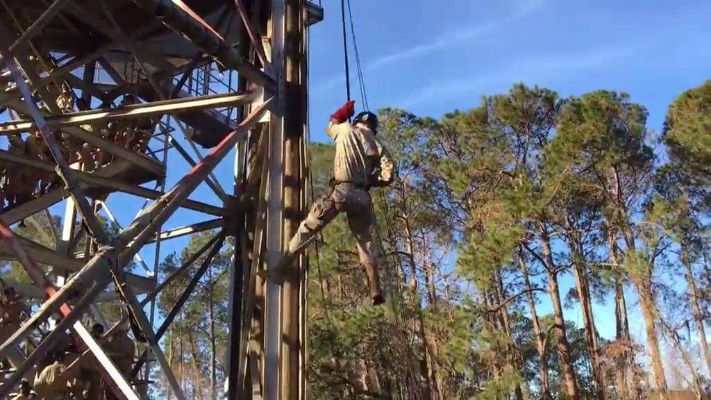 Parris Island Rappel Tower