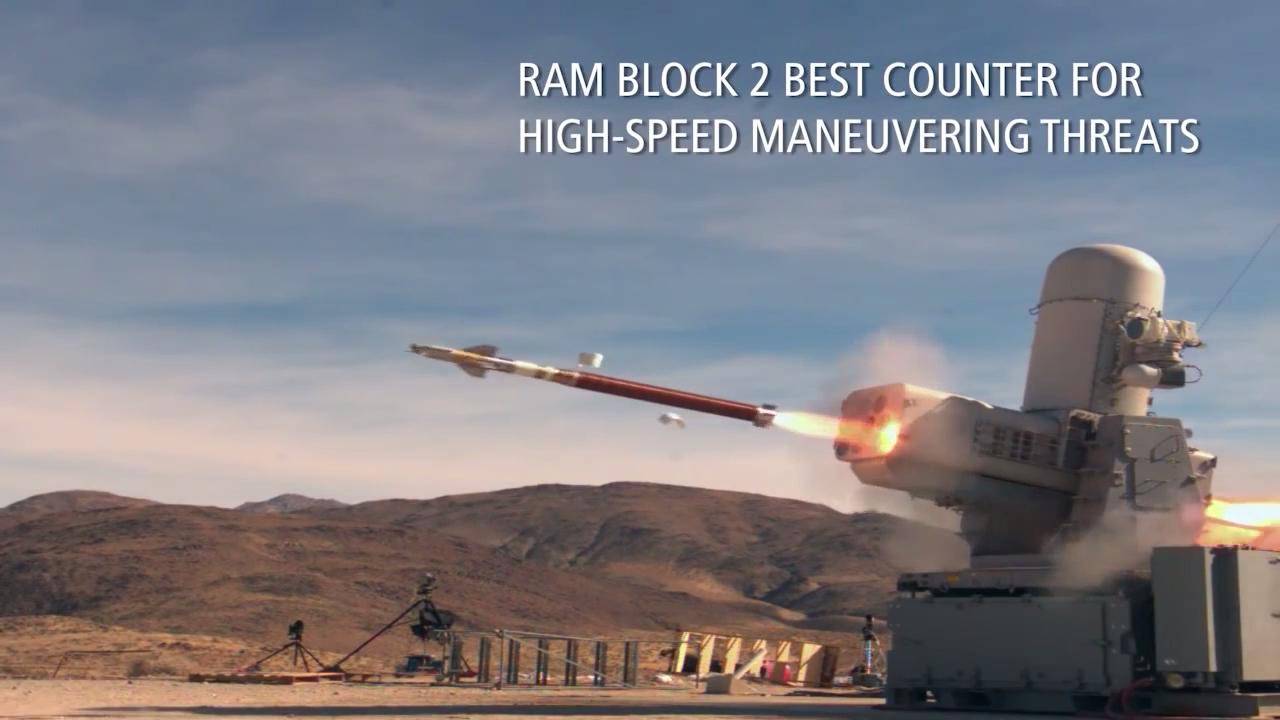 Rtx Searam SeaRAM Anti-Ship Missile Defense System