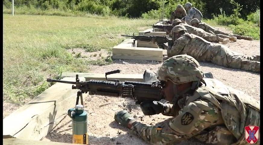 Soldiers Test Their Skills at Rifle Range