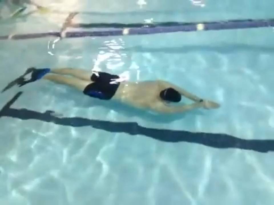 Combat Swimmer Stroke (CSS) with Fins