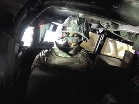 First-Person View: Military Vehicle Rollover Training