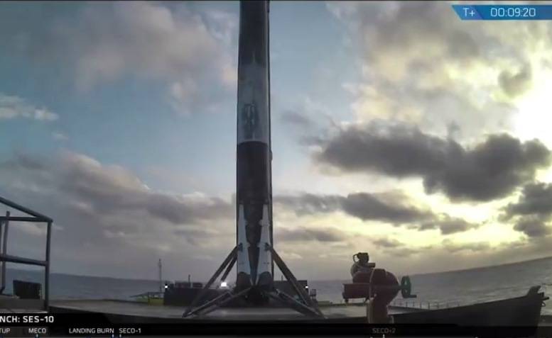 SpaceX Launches First Reusable Orbital Rocket